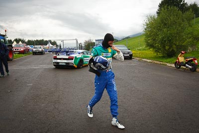 13-August-2011;ADAC-GT-Masters;ADAC-Masters;Austria;Ferdinand-Stuck;Grand-Tourer;Red-Bull-Ring;Reiter-Engineering;Spielberg;Styria;auto;circuit;motorsport;racing;retirement;track;wide-angle;Österreich
