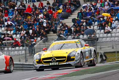 21;13-August-2011;21;ADAC-GT-Masters;ADAC-Masters;Austria;Black-Falcon;Grand-Tourer;Jan-Seyffarth;Mercedes‒Benz-SLS-AMG-GT3;Oliver-Mayer;Red-Bull-Ring;Spielberg;Styria;auto;circuit;motorsport;racing;super-telephoto;track;Österreich