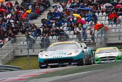 35;13-August-2011;35;ADAC-GT-Masters;ADAC-Masters;Austria;Dominik-Farnbacher;Farnbacher-ESET-Racing;Ferrari-458-Italia-GT3;Grand-Tourer;Niclas-Kentenich;Red-Bull-Ring;Spielberg;Styria;auto;circuit;motorsport;racing;super-telephoto;track;Österreich