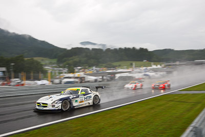 33;13-August-2011;33;ADAC-GT-Masters;ADAC-Masters;Andreas-Wirth;Austria;Christiaan-Frankenhout;Grand-Tourer;HEICO-Motorsport;Mercedes‒Benz-SLS-AMG-GT3;Red-Bull-Ring;Spielberg;Styria;auto;circuit;motorsport;racing;track;wide-angle;Österreich