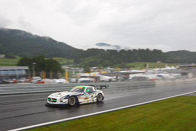 34;13-August-2011;34;ADAC-GT-Masters;ADAC-Masters;Andreas-Zuber;Austria;Grand-Tourer;HEICO-Motorsport;Lance-David-Arnold;Mercedes‒Benz-SLS-AMG-GT3;Red-Bull-Ring;Spielberg;Styria;auto;circuit;motorsport;racing;track;wide-angle;Österreich