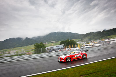 36;13-August-2011;36;ADAC-GT-Masters;ADAC-Masters;Austria;Grand-Tourer;MS-Racing;Maximilian-Götz;Maximilian-Mayer;Mercedes‒Benz-SLS-AMG-GT3;Red-Bull-Ring;Spielberg;Styria;auto;circuit;motorsport;racing;track;wide-angle;Österreich