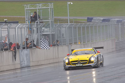 21;13-August-2011;21;ADAC-GT-Masters;ADAC-Masters;Austria;Black-Falcon;Grand-Tourer;Jan-Seyffarth;Mercedes‒Benz-SLS-AMG-GT3;Oliver-Mayer;Red-Bull-Ring;Spielberg;Styria;auto;circuit;motorsport;racing;super-telephoto;track;Österreich