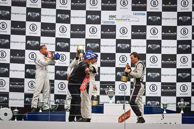 13-August-2011;ADAC-GT-Masters;ADAC-Masters;Andreas-Zuber;Austria;Christian-Engelhart;Grand-Tourer;Norbert-Siedler;Red-Bull-Ring;Spielberg;Styria;atmosphere;auto;celebration;champagne;circuit;motorsport;podium;racing;telephoto;track;Österreich