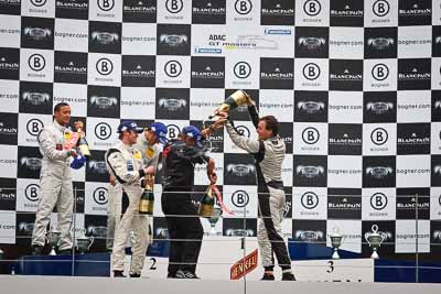 13-August-2011;ADAC-GT-Masters;ADAC-Masters;Austria;Christian-Engelhart;Grand-Tourer;Lance-David-Arnold;Norbert-Siedler;Red-Bull-Ring;Spielberg;Styria;atmosphere;auto;celebration;champagne;circuit;motorsport;podium;racing;telephoto;track;Österreich