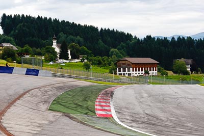 13-August-2011;ADAC-Masters;Austria;Red-Bull-Ring;Spielberg;Styria;atmosphere;auto;circuit;corner;landscape;motorsport;racing;runoff;scenery;telephoto;track;trees;Österreich