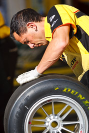 14-August-2011;ADAC-Masters;Austria;Red-Bull-Ring;Spielberg;Styria;atmosphere;auto;circuit;fitter;motorsport;paddock;person;racing;telephoto;track;tyre;wheel;Österreich
