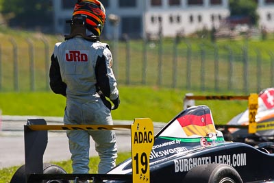 19;14-August-2011;19;ADAC-Masters;Austria;Lucas-Wolf;Red-Bull-Ring;Spielberg;Styria;URD-Rennsport;accident;auto;circuit;crash;damage;motorsport;racing;super-telephoto;track;Österreich