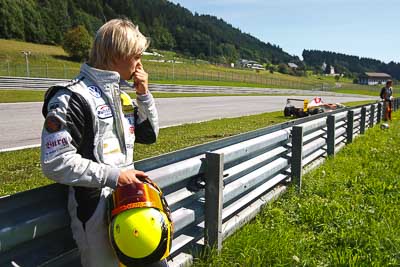 14-August-2011;ADAC-Masters;Austria;Lucas-Wolf;Red-Bull-Ring;Spielberg;Styria;accident;auto;circuit;crash;damage;motorsport;portrait;racing;track;wide-angle;Österreich