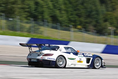 31;14-August-2011;31;ADAC-GT-Masters;ADAC-Masters;Austria;Carsten-Tilke;Grand-Tourer;HEICO-Motorsport;Mercedes‒Benz-SLS-AMG-GT3;Red-Bull-Ring;Spielberg;Styria;Thomas-Holzer;auto;circuit;motorsport;racing;telephoto;track;Österreich