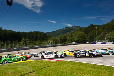 24;14-August-2011;24;ADAC-GT-Masters;ADAC-Masters;Austria;Grand-Tourer;Lamborghini-Gallardo-LP600-GT3;Marc-A-Hayek;Peter-Kox;Red-Bull-Ring;Reiter-Engineering;Spielberg;Styria;auto;circuit;motorsport;racing;track;wide-angle;Österreich