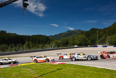 26;14-August-2011;26;ADAC-GT-Masters;ADAC-Masters;Austria;Bleekemolen-RacePlanet-Racing;Grand-Tourer;Mercedes‒Benz-SLS-AMG-GT3;Michael-Bleekemolen;Red-Bull-Ring;Ronald-van-de-Laar;Spielberg;Styria;auto;circuit;motorsport;racing;track;wide-angle;Österreich