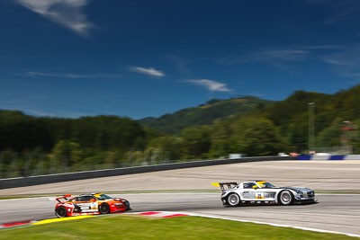 26;14-August-2011;26;ADAC-GT-Masters;ADAC-Masters;Austria;Bleekemolen-RacePlanet-Racing;Grand-Tourer;Mercedes‒Benz-SLS-AMG-GT3;Michael-Bleekemolen;Red-Bull-Ring;Ronald-van-de-Laar;Spielberg;Styria;auto;circuit;motorsport;racing;track;wide-angle;Österreich