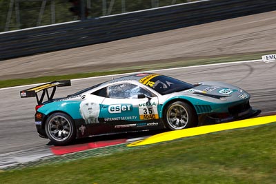 35;14-August-2011;35;ADAC-GT-Masters;ADAC-Masters;Austria;Dominik-Farnbacher;Farnbacher-ESET-Racing;Ferrari-458-Italia-GT3;Grand-Tourer;Niclas-Kentenich;Red-Bull-Ring;Spielberg;Styria;auto;circuit;motorsport;racing;telephoto;track;Österreich