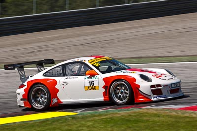 16;14-August-2011;16;ADAC-GT-Masters;ADAC-Masters;Austria;FACH-AUTO-TECH;Grand-Tourer;Jens-Richter;Otto-Klohs;Porsche-911-GT3-R-997;Red-Bull-Ring;Spielberg;Styria;auto;circuit;motorsport;racing;telephoto;track;Österreich