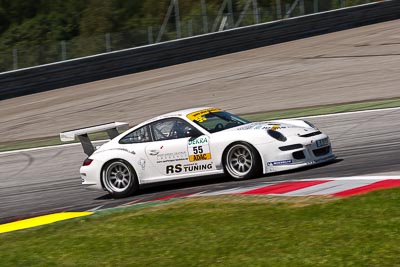 55;14-August-2011;55;ADAC-GT-Masters;ADAC-Masters;Austria;Dietmar-Haggenmüller;Grand-Tourer;Heiner-Wackerbauer;Herberth-Motorsport;Porsche-911-GT3-Cup-S-997;Red-Bull-Ring;Spielberg;Styria;auto;circuit;motorsport;racing;telephoto;track;Österreich