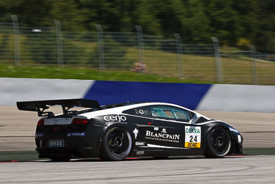 24;14-August-2011;24;ADAC-GT-Masters;ADAC-Masters;Austria;Grand-Tourer;Lamborghini-Gallardo-LP600-GT3;Marc-A-Hayek;Peter-Kox;Red-Bull-Ring;Reiter-Engineering;Spielberg;Styria;auto;circuit;motorsport;racing;telephoto;track;Österreich