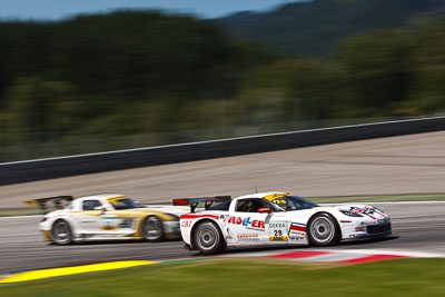 28;14-August-2011;ADAC-GT-Masters;ADAC-Masters;Austria;Callaway-Competition;Chevrolet-Corvette-Z06‒R-GT3;Daniel-Keilwitz;Diego-Alessi;Grand-Tourer;Red-Bull-Ring;Spielberg;Styria;auto;circuit;motorsport;racing;telephoto;track;Österreich