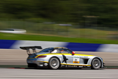 21;14-August-2011;21;ADAC-GT-Masters;ADAC-Masters;Austria;Black-Falcon;Grand-Tourer;Jan-Seyffarth;Mercedes‒Benz-SLS-AMG-GT3;Oliver-Mayer;Red-Bull-Ring;Spielberg;Styria;auto;circuit;motorsport;racing;telephoto;track;Österreich