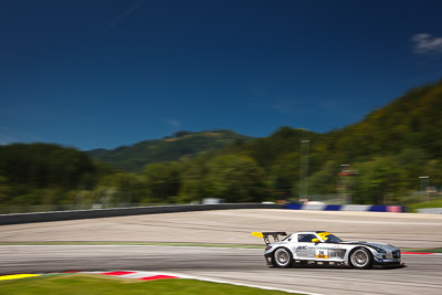 26;14-August-2011;26;ADAC-GT-Masters;ADAC-Masters;Austria;Bleekemolen-RacePlanet-Racing;Grand-Tourer;Mercedes‒Benz-SLS-AMG-GT3;Michael-Bleekemolen;Red-Bull-Ring;Ronald-van-de-Laar;Spielberg;Styria;auto;circuit;motorsport;racing;track;wide-angle;Österreich