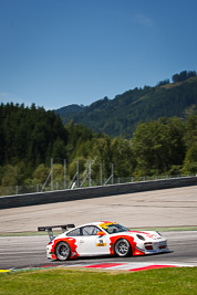 16;14-August-2011;16;ADAC-GT-Masters;ADAC-Masters;Austria;FACH-AUTO-TECH;Grand-Tourer;Jens-Richter;Otto-Klohs;Porsche-911-GT3-R-997;Red-Bull-Ring;Spielberg;Styria;auto;circuit;motorsport;racing;telephoto;track;Österreich