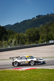 54;14-August-2011;54;ADAC-GT-Masters;ADAC-Masters;Austria;Christoph-Schrezenmeier;Grand-Tourer;Heinrich-Kuhn‒Weiss;Herberth-Motorsport;Porsche-911-GT3-R-997;Red-Bull-Ring;Spielberg;Styria;auto;circuit;motorsport;racing;telephoto;track;Österreich