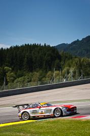 20;14-August-2011;20;ADAC-GT-Masters;ADAC-Masters;Austria;Black-Falcon;Grand-Tourer;Kenneth-Heyer;Mercedes‒Benz-SLS-AMG-GT3;Red-Bull-Ring;Robert-Renauer;Spielberg;Styria;auto;circuit;motorsport;racing;telephoto;track;Österreich