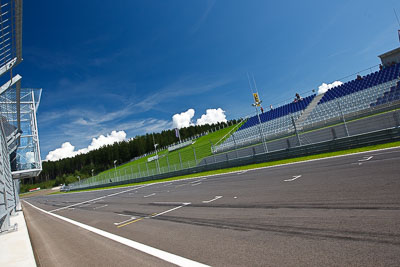 14-August-2011;ADAC-Masters;Austria;Red-Bull-Ring;Spielberg;Styria;atmosphere;auto;circuit;clouds;motorsport;racing;sky;straight;track;wide-angle;Österreich