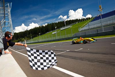 24;14-August-2011;24;ADAC-Masters;ATS-Formel-3-Cup;Austria;Dallara-F307;Formula-3;Jo-Zeller-Racing;Markus-Pommer;Mercedes‒Benz;Open-Wheeler;Red-Bull-Ring;Spielberg;Styria;atmosphere;auto;chequered-flag;circuit;finish;motorsport;racing;track;wide-angle;Österreich