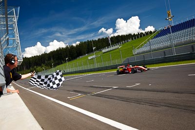 37;14-August-2011;37;ADAC-Masters;ATS-Formel-3-Cup;Austria;Dallara-F307;Formula-3;Franz-Wöss-Racing;Opel;Open-Wheeler;Red-Bull-Ring;Spielberg;Stefan-Neuburger;Styria;atmosphere;auto;chequered-flag;circuit;finish;motorsport;racing;track;wide-angle;Österreich