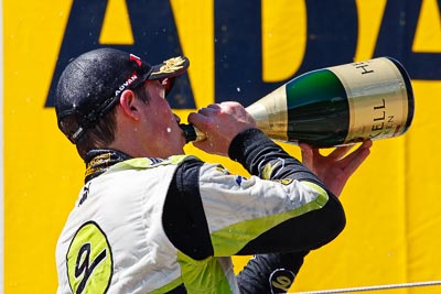 14-August-2011;ADAC-Masters;ATS-Formel-3-Cup;Austria;Formula-3;Open-Wheeler;Red-Bull-Ring;Richie-Stanaway;Spielberg;Styria;Topshot;atmosphere;auto;celebration;champagne;circuit;motorsport;podium;portrait;racing;super-telephoto;track;Österreich