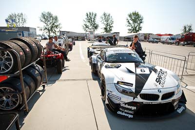 6;19-August-2011;6;Abdulaziz-Al-Faisal;Automotodróm;BMW-Z4-GT3;Dunajska-Streda;Dunajská-Streda;Edward-Sandström;FIA-GT3-European-Championship;Need-For-Speed-Team-Schubert;Orechova-Poton;Orechová-Potôň;Slovak-Republic;Slovakia;Slovakia-Ring;Slovensko;atmosphere;auto;motorsport;paddock;racing;wide-angle