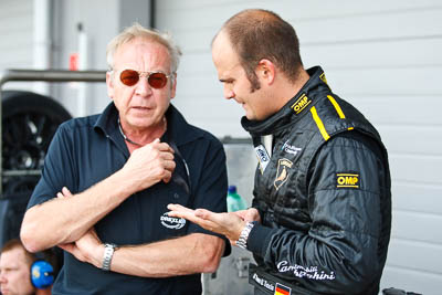 19-August-2011;Albert-von-Thurn-und-Taxis;Automotodróm;Dunajska-Streda;Dunajská-Streda;FIA-GT3-European-Championship;Orechova-Poton;Orechová-Potôň;Reiter-Engineering;Slovak-Republic;Slovakia;Slovakia-Ring;Slovensko;atmosphere;auto;motorsport;pitlane;portrait;racing;telephoto