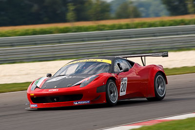 20;19-August-2011;20;Automotodróm;Dunajska-Streda;Dunajská-Streda;FIA-GT3-European-Championship;Ferrari-458-Italia-GT3;Jan-Danis;MTECH-Racing;Orechova-Poton;Orechová-Potôň;Slovak-Republic;Slovakia;Slovakia-Ring;Slovensko;Zdeno-Mikulasko;auto;motorsport;racing;super-telephoto