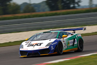 24;19-August-2011;24;Albert-von-Thurn-und-Taxis;Automotodróm;Dunajska-Streda;Dunajská-Streda;FIA-GT3-European-Championship;Lamborghini-Gallardo-LP600-GT3;Nikolaus-Mayr‒Melnhof;Orechova-Poton;Orechová-Potôň;Reiter-Engineering;Slovak-Republic;Slovakia;Slovakia-Ring;Slovensko;auto;motorsport;racing;super-telephoto