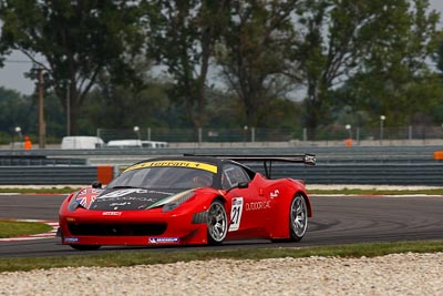 21;19-August-2011;21;Automotodróm;Dunajska-Streda;Dunajská-Streda;Duncan-Cameron;FIA-GT3-European-Championship;Ferrari-458-Italia-GT3;MTECH-Racing;Matt-Griffin;Orechova-Poton;Orechová-Potôň;Slovak-Republic;Slovakia;Slovakia-Ring;Slovensko;auto;motorsport;racing;super-telephoto