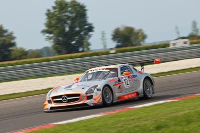 12;12;19-August-2011;Automotodróm;Dunajska-Streda;Dunajská-Streda;FIA-GT3-European-Championship;Gravity-Charouz-Racing;Jakub-Knoll;Jan-Stovicek;Jan-Šťovíček;Mercedes‒Benz-SLS-AMG-GT3;Orechova-Poton;Orechová-Potôň;Slovak-Republic;Slovakia;Slovakia-Ring;Slovensko;auto;motorsport;racing;telephoto