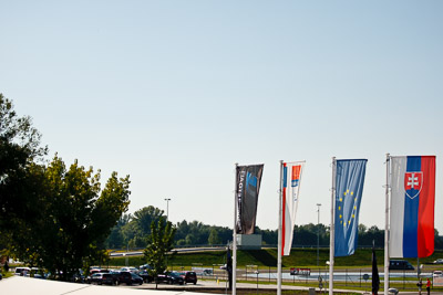 21-August-2011;Automotodróm;Dunajska-Streda;Dunajská-Streda;FIA-GT3-European-Championship;Orechova-Poton;Orechová-Potôň;Slovak-Republic;Slovakia;Slovakia-Ring;Slovensko;atmosphere;auto;flag;motorsport;racing;sky;telephoto