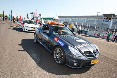 21-August-2011;Automotodróm;Dunajska-Streda;Dunajská-Streda;FIA-GT3-European-Championship;Mercedes‒Benz-SLK-55-AMG;Orechova-Poton;Orechová-Potôň;Safety-Car;Slovak-Republic;Slovakia;Slovakia-Ring;Slovensko;atmosphere;auto;motorsport;racing;wide-angle