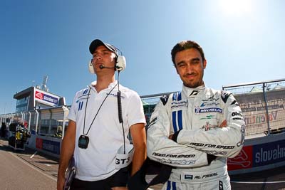 21-August-2011;Abdulaziz-Al-Faisal;Automotodróm;Dunajska-Streda;Dunajská-Streda;FIA-GT3-European-Championship;Need-For-Speed-Team-Schubert;Orechova-Poton;Orechová-Potôň;Slovak-Republic;Slovakia;Slovakia-Ring;Slovensko;atmosphere;auto;fisheye;motorsport;portrait;racing;sky;sun