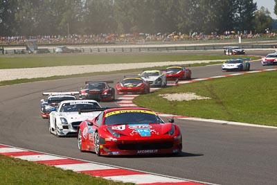 51;21-August-2011;51;AF-Corse;Automotodróm;Daniel-Brown;Dunajska-Streda;Dunajská-Streda;FIA-GT3-European-Championship;Ferrari-458-Italia-GT3;Glynn-Geddie;Orechova-Poton;Orechová-Potôň;Slovak-Republic;Slovakia;Slovakia-Ring;Slovensko;auto;motorsport;racing;telephoto