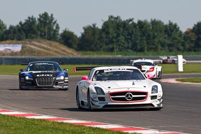 3;21-August-2011;3;Automotodróm;Dunajska-Streda;Dunajská-Streda;FIA-GT3-European-Championship;Graff-Racing;Mercedes‒Benz-SLS-AMG-GT3;Mike-Parisy;Orechova-Poton;Orechová-Potôň;Philippe-Giauque;Slovak-Republic;Slovakia;Slovakia-Ring;Slovensko;auto;motorsport;racing;super-telephoto