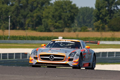 12;12;21-August-2011;Automotodróm;Dunajska-Streda;Dunajská-Streda;FIA-GT3-European-Championship;Gravity-Charouz-Racing;Jakub-Knoll;Jan-Stovicek;Jan-Šťovíček;Mercedes‒Benz-SLS-AMG-GT3;Orechova-Poton;Orechová-Potôň;Slovak-Republic;Slovakia;Slovakia-Ring;Slovensko;auto;motorsport;racing;super-telephoto