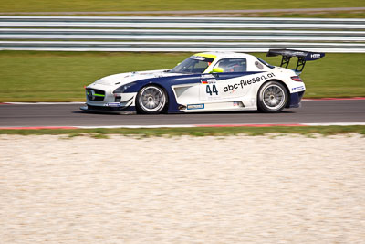 44;21-August-2011;44;Automotodróm;Brice-Bosi;Dominik-Baumann;Dunajska-Streda;Dunajská-Streda;FIA-GT3-European-Championship;HEICO-Motorsport;Mercedes‒Benz-SLS-AMG-GT3;Orechova-Poton;Orechová-Potôň;Slovak-Republic;Slovakia;Slovakia-Ring;Slovensko;auto;motorsport;racing;super-telephoto