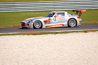 12;12;21-August-2011;Automotodróm;Dunajska-Streda;Dunajská-Streda;FIA-GT3-European-Championship;Gravity-Charouz-Racing;Jakub-Knoll;Jan-Stovicek;Jan-Šťovíček;Mercedes‒Benz-SLS-AMG-GT3;Orechova-Poton;Orechová-Potôň;Slovak-Republic;Slovakia;Slovakia-Ring;Slovensko;auto;motorsport;racing;super-telephoto