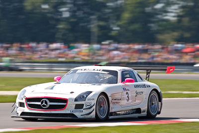 3;21-August-2011;3;Automotodróm;Dunajska-Streda;Dunajská-Streda;FIA-GT3-European-Championship;Graff-Racing;Mercedes‒Benz-SLS-AMG-GT3;Mike-Parisy;Orechova-Poton;Orechová-Potôň;Philippe-Giauque;Slovak-Republic;Slovakia;Slovakia-Ring;Slovensko;auto;motorsport;racing;super-telephoto