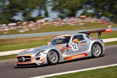 12;12;21-August-2011;Automotodróm;Dunajska-Streda;Dunajská-Streda;FIA-GT3-European-Championship;Gravity-Charouz-Racing;Jakub-Knoll;Jan-Stovicek;Jan-Šťovíček;Mercedes‒Benz-SLS-AMG-GT3;Orechova-Poton;Orechová-Potôň;Slovak-Republic;Slovakia;Slovakia-Ring;Slovensko;auto;motorsport;racing;telephoto