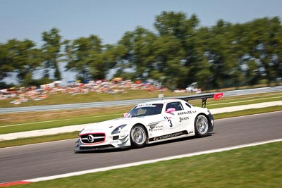 3;21-August-2011;3;Automotodróm;Dunajska-Streda;Dunajská-Streda;FIA-GT3-European-Championship;Graff-Racing;Mercedes‒Benz-SLS-AMG-GT3;Mike-Parisy;Orechova-Poton;Orechová-Potôň;Philippe-Giauque;Slovak-Republic;Slovakia;Slovakia-Ring;Slovensko;auto;motorsport;racing;telephoto