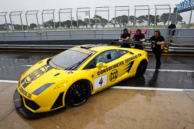 4;26-November-2011;4;Allan-Simonsen;Australia;Island-Magic;Lamborghini-Gallardo-LP560;Melbourne;PIARC;Phillip-Island;Production-Sports-Cars;Ted-Huglin;VIC;Victoria;atmosphere;auto;motorsport;pitlane;racing;wide-angle