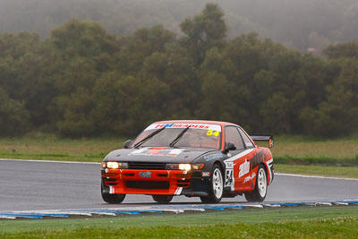 54;26-November-2011;54;Australia;Improved-Production;Island-Magic;Melbourne;Nissan-Silvia-S13;PIARC;Phillip-Island;Robert-Thompson;VIC;Victoria;auto;motorsport;racing;rain;super-telephoto;wet